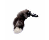 Tailz Ultra Sexy Fox Tail Anal Plug Grey Butt Plugs